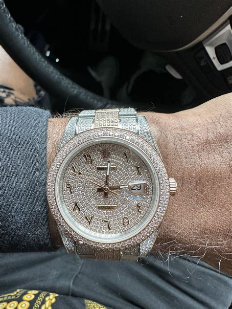 bust down rolex datejust.